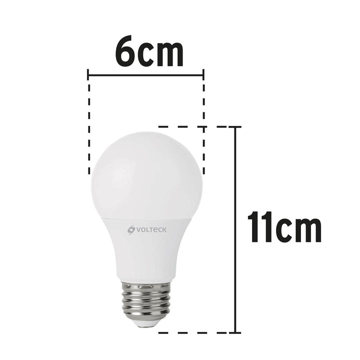 Lámpara de LED atenuable tipo bulbo 9 W, luz cálida - Mundo Tool 