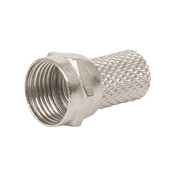 Volteck COCO-6R, 4 Conectores macho tipo ″F″ de enroscar Para cable RG 6 - Mundo Tool 