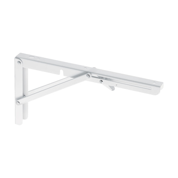 Ménsula plegable de acero blanca 6' x 12', FIERO - Mundo Tool 