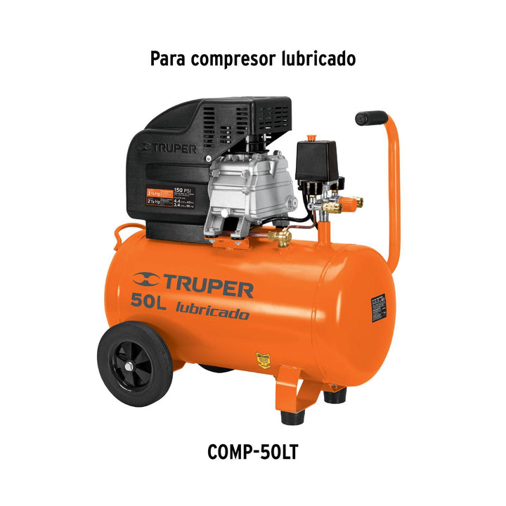 2 ruedas de repuesto para COMP-50LT, Truper - Mundo Tool 