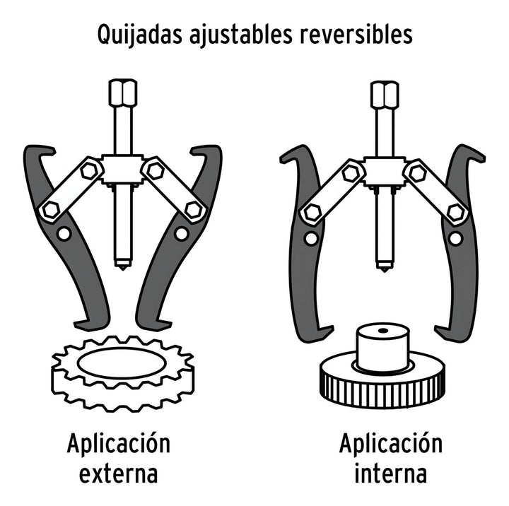 Extractor De Poleas, 3 Quijadas, 3' Truper 14500 - Mundo Tool 
