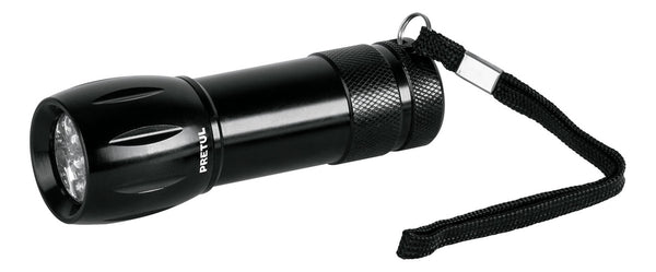 Linterna De Aluminio De Pilas, 35 Lúmenes, 9 Leds - Mundo Tool 