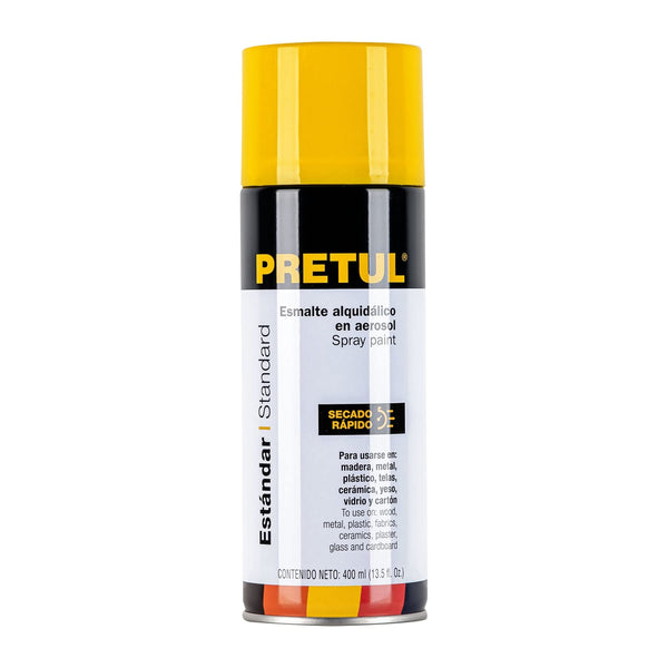 Pretul PA-AC-P, Pintura aerosol, amarillo canario - Mundo Tool 