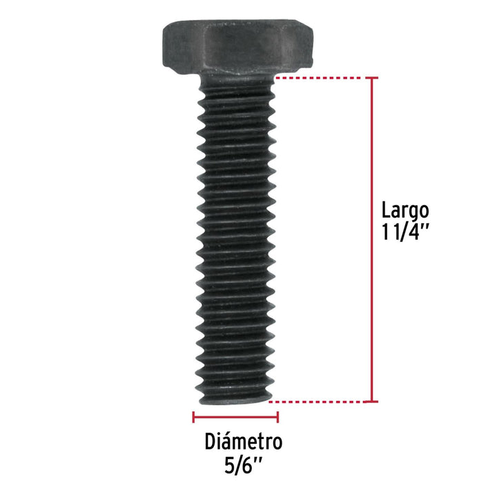 Tornillo Grado 5, 5/16 x 1-1/4', bolsa con 60 piezas Fiero - Mundo Tool 