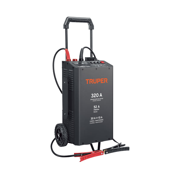 Cargador de baterías 50A, arrancador de 500A, 12V/24V - Mundo Tool 