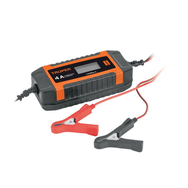 Cargador de 4 Amperes para baterías de 6V /12V - Mundo Tool 