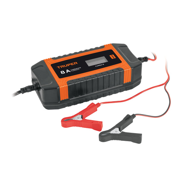 Cargador de 8 Amperes para baterías de 12V / 24V - Mundo Tool 