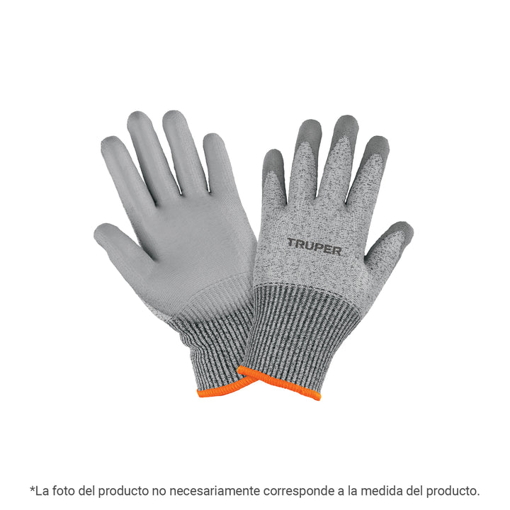 Guante Anticorte NV5 recubrimiento de poliuretano, M, TRUPER - Mundo Tool 