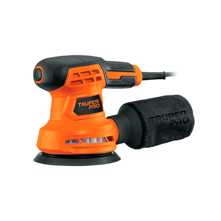 Lijadora roto orbital 5', 260W, TRUPER PRO - Mundo Tool 