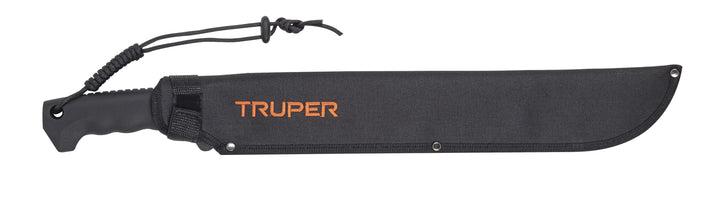 Machete doble filo 14', cacha inyectada, con funda, TRUPER - Mundo Tool 