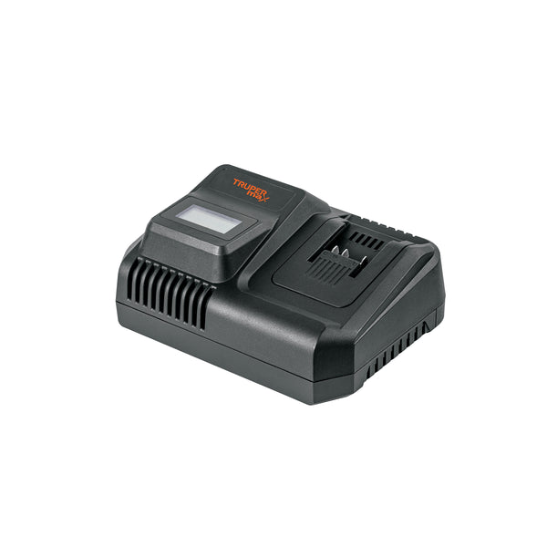 Cargador rápido de baterías de ion litio 20V, TRUPER MAX - Mundo Tool 