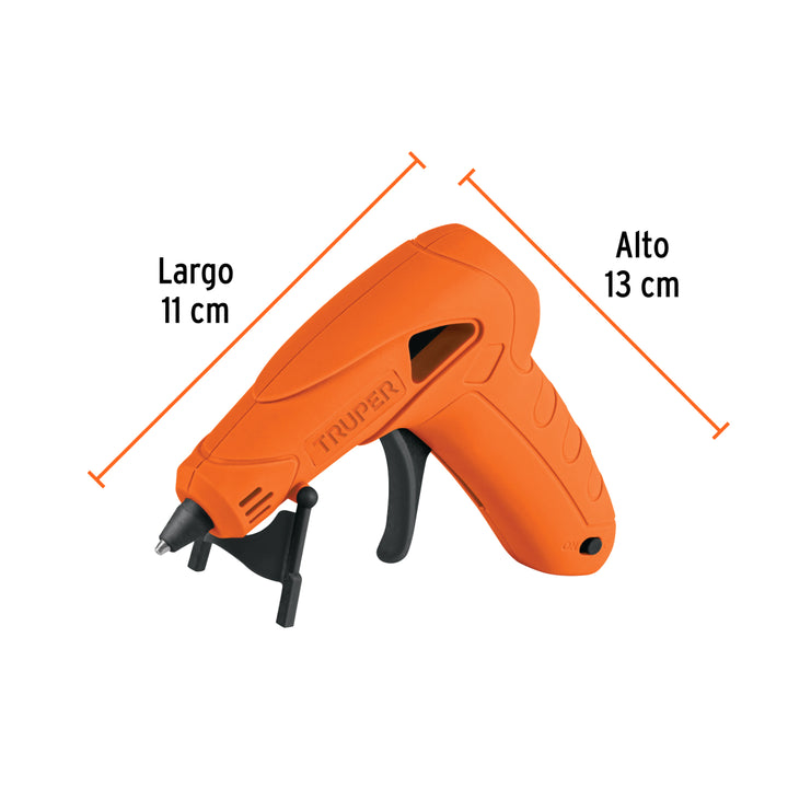 Pistola inalámbrica de 3.7V para silicón de 5/16', TRUPER - Mundo Tool 