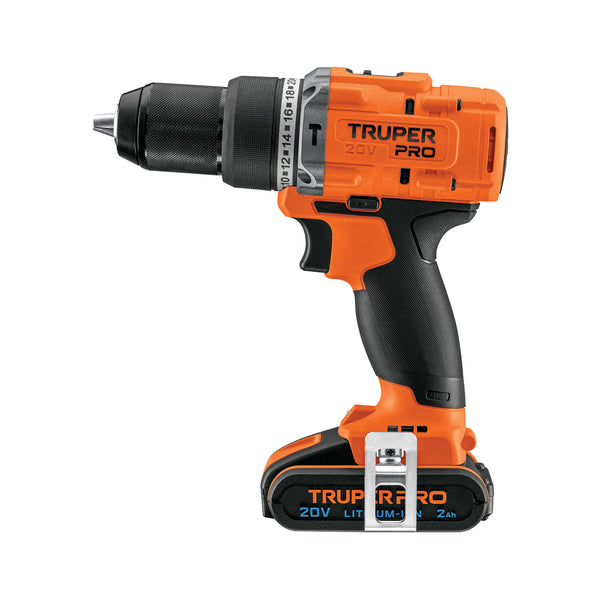 Rotomartillo 1/2', 20V, 1 batería 2Ah, TRUPER PRO - Mundo Tool 