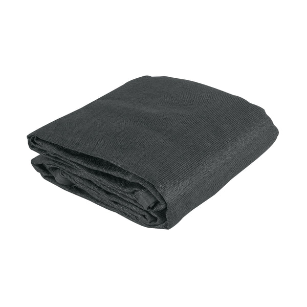 Toldo raschel negro de 4 m, 90% sombra, ancho 3 m, FIERO - Mundo Tool 