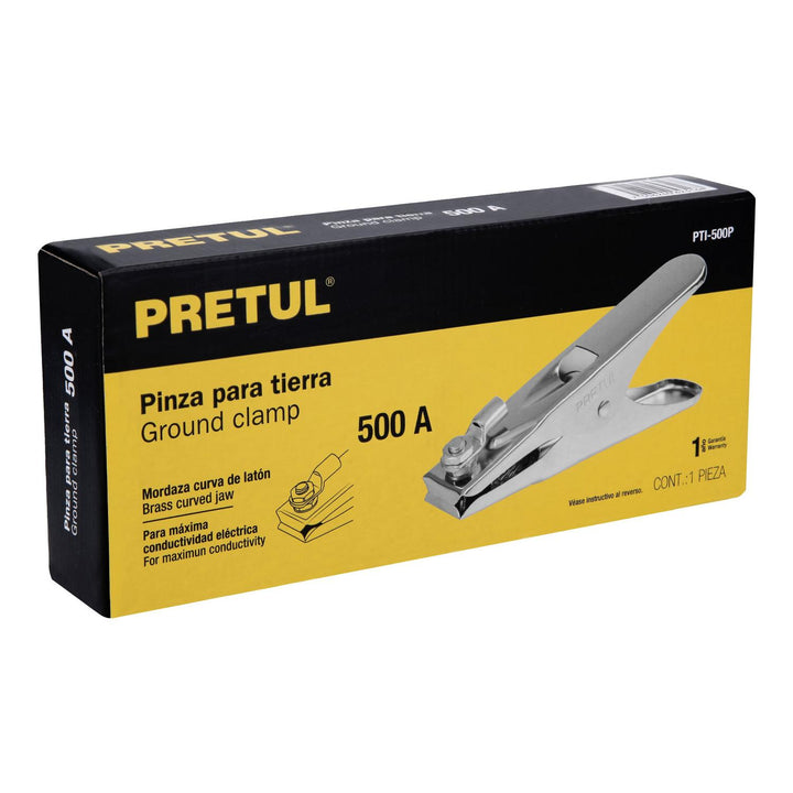 Pinza Para Tierra De 500 A Pretul - Mundo Tool 