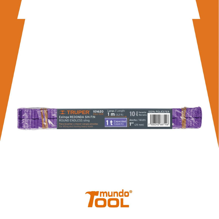 Eslinga redonda sin fin - Mundo Tool 
