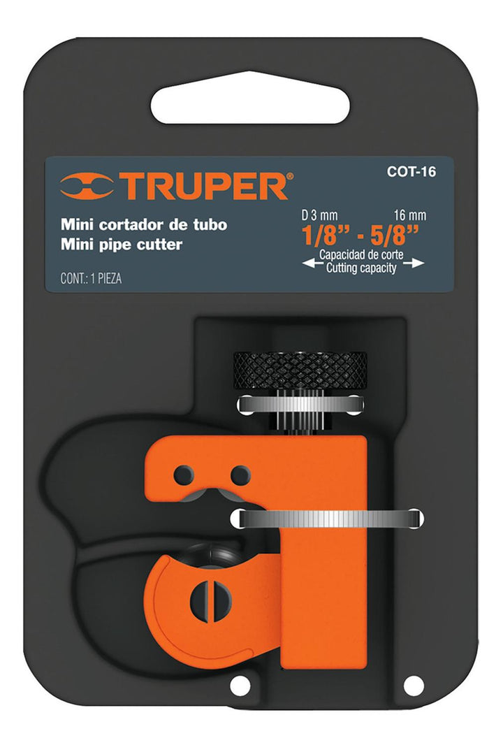 Cortador De Tubo De Cobre Hasta 5/8'(16 Mm) Truper - Mundo Tool 