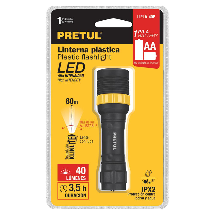 Linterna plástica de Led - Mundo Tool 