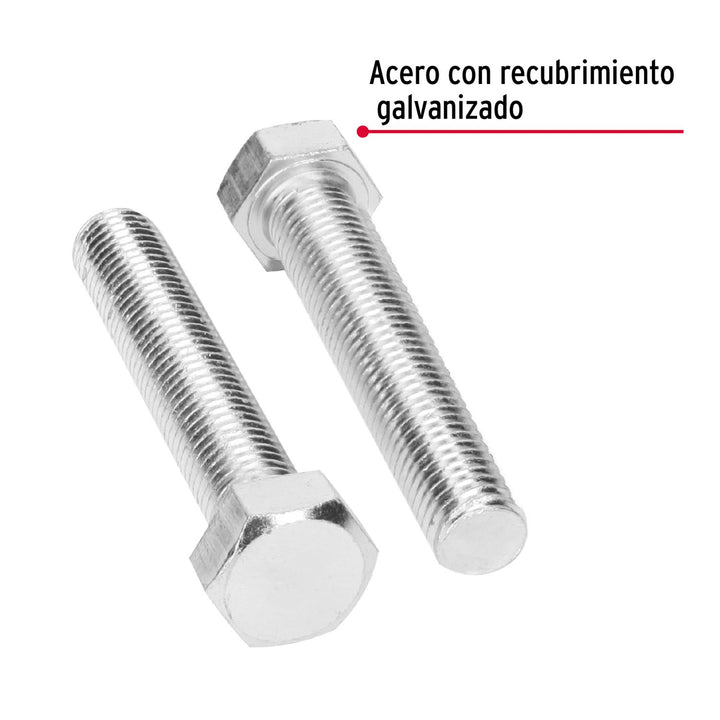 Tornillo tipo máquina, 3/4 x 4', bolsa con 4 pzas Fiero - Mundo Tool 