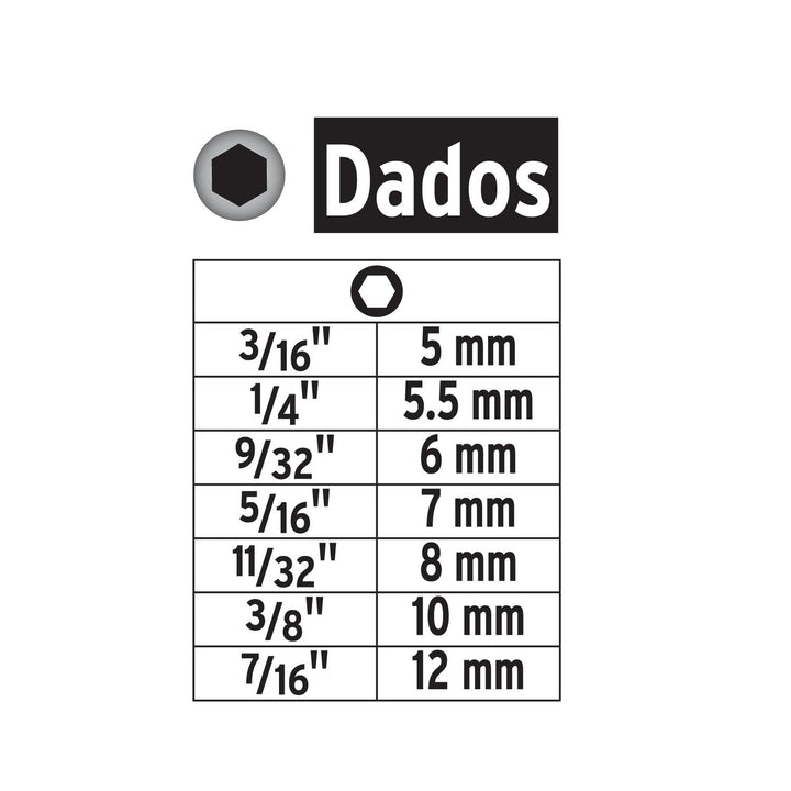 Juego de dados para taladro, 14 pzas en blister Truper - Mundo Tool 