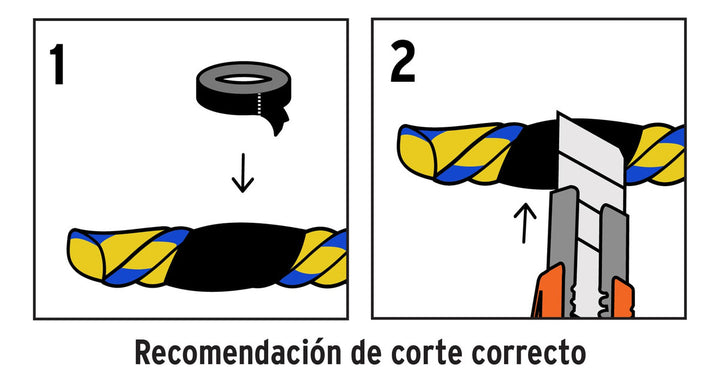 Metro De Cuerda Amarilla De 13mm En Rollo De 420m Fiero - Mundo Tool 