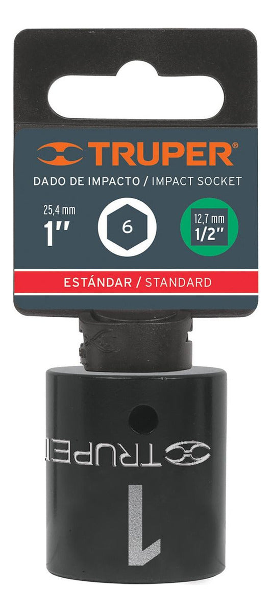 Dado De Impacto 1  Cuadro 1/2  Truper - Mundo Tool 