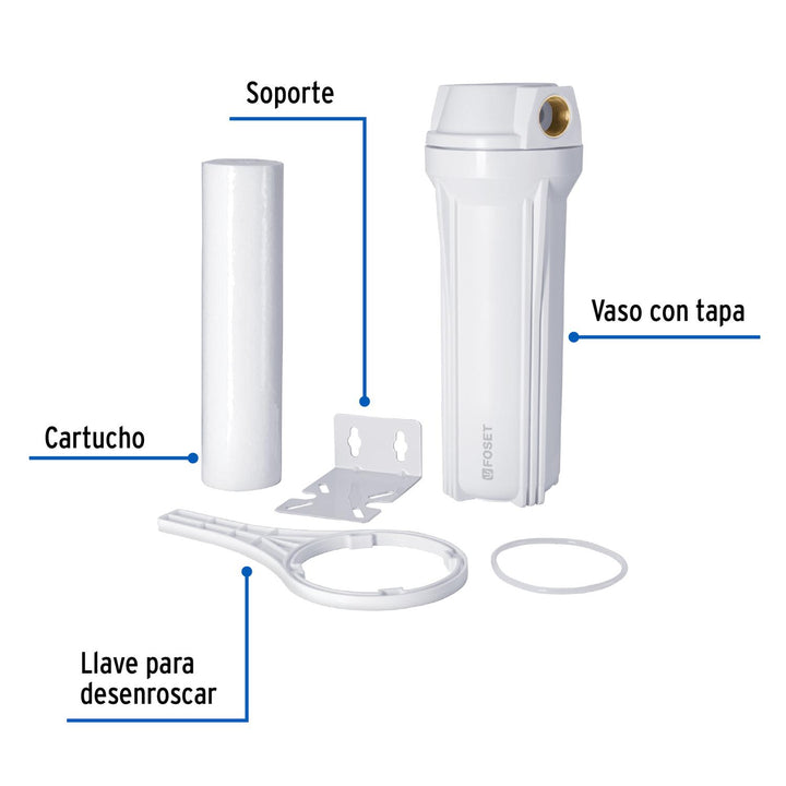 Filtro para agua, Foset - Mundo Tool 