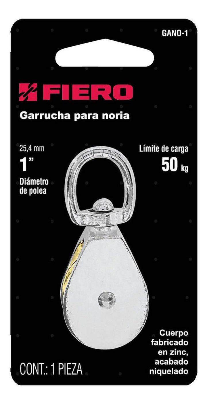 Garrucha Para Noria De 1 Fiero - Mundo Tool 