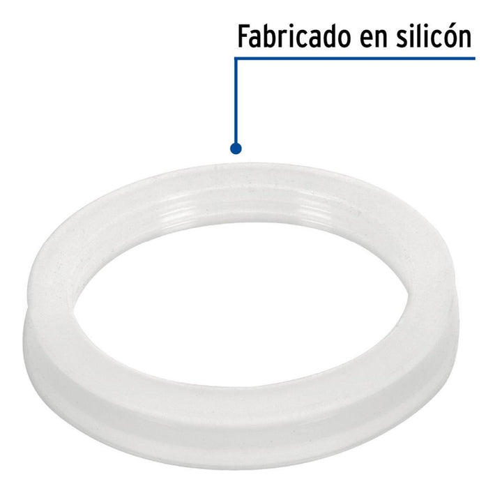 Empaque De Silicón Para Calentador Solar, 58 Mm Foset - Mundo Tool 