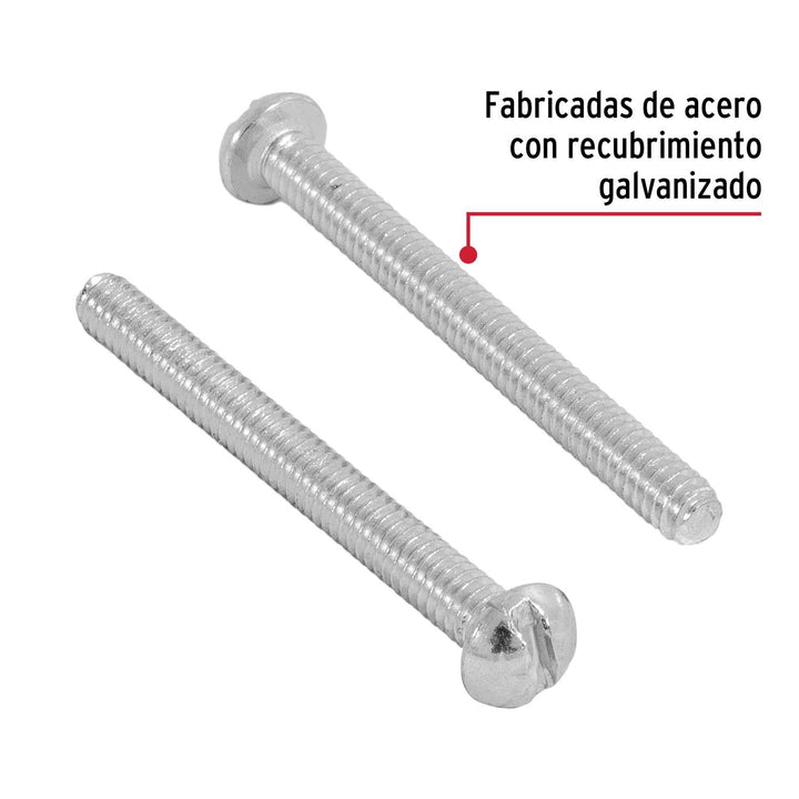 Tornillo Tipo Estufa 1/8x1 1/4'350 Pzas Fiero - Mundo Tool 