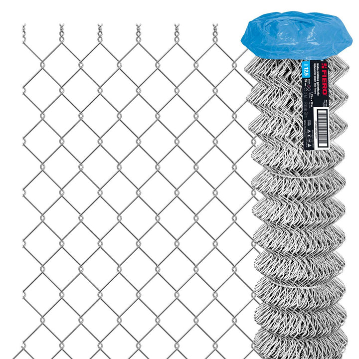 TRUPER Malla ciclónica, calibre 05/12, apertura 55 x 55, 20 x 1,25 m - Mundo Tool 