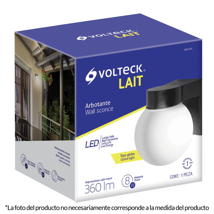 Arbotante Tipo Vaso De Led - Mundo Tool 