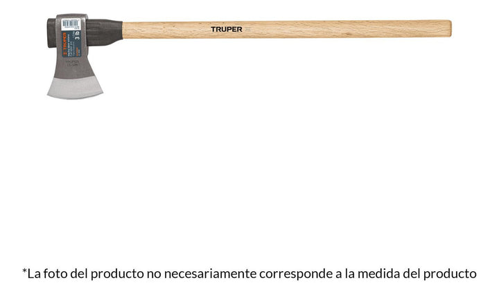 Hacha Labor Entera 3-1/2lb Con Mango De Madera De 36',truper - Mundo Tool 