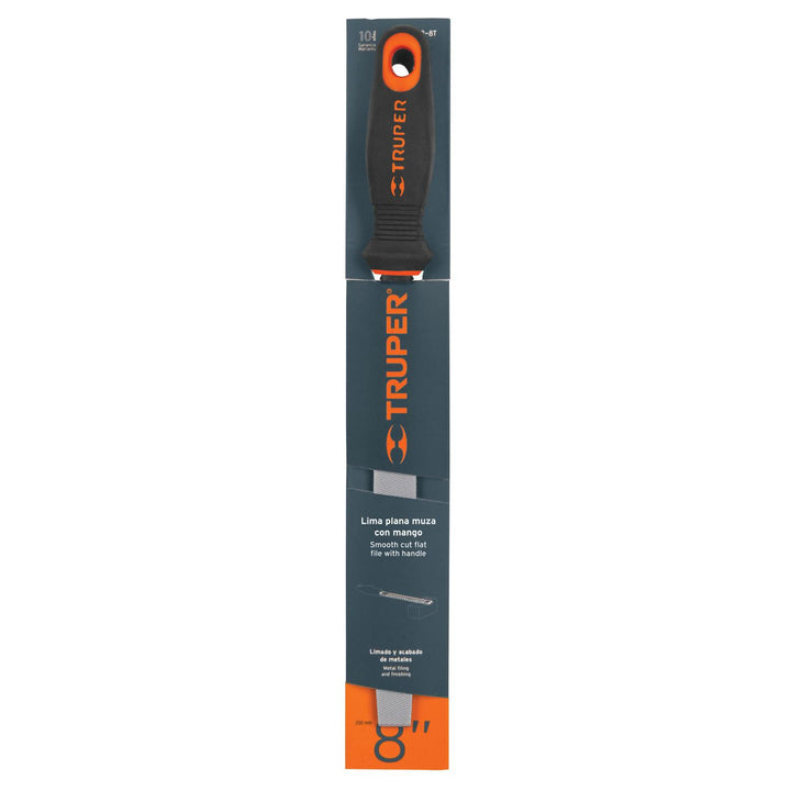 Lima Plana Muza 8 Con Mango Doble Inyeccion - Mundo Tool 