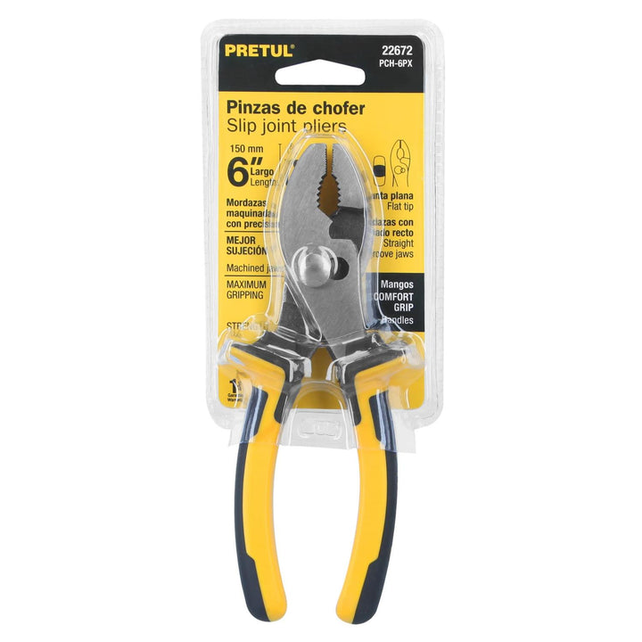 Pinza de chofer 6" mango Comfort Grip, Pretul - Mundo Tool 