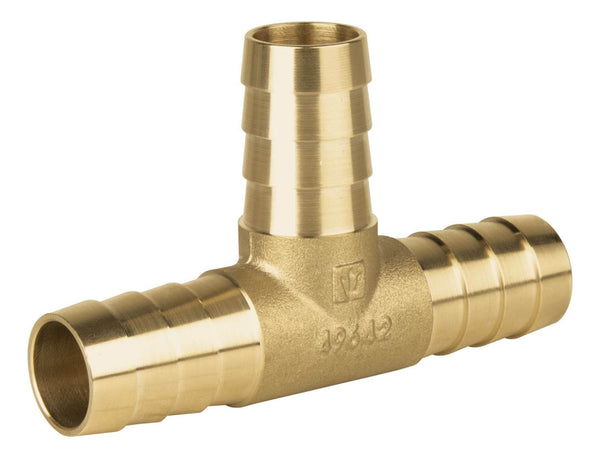 Tee Inserción De Latón Para Poliducto Negro, 3/4 - Mundo Tool 