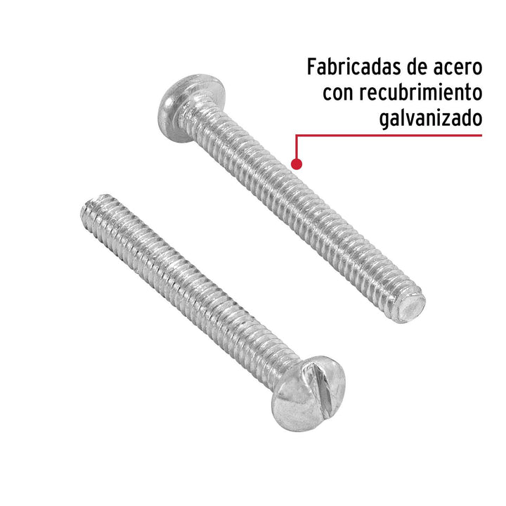 Tornillo Tipo Estufa 1/8x1' 400 Pzas Fiero - Mundo Tool 