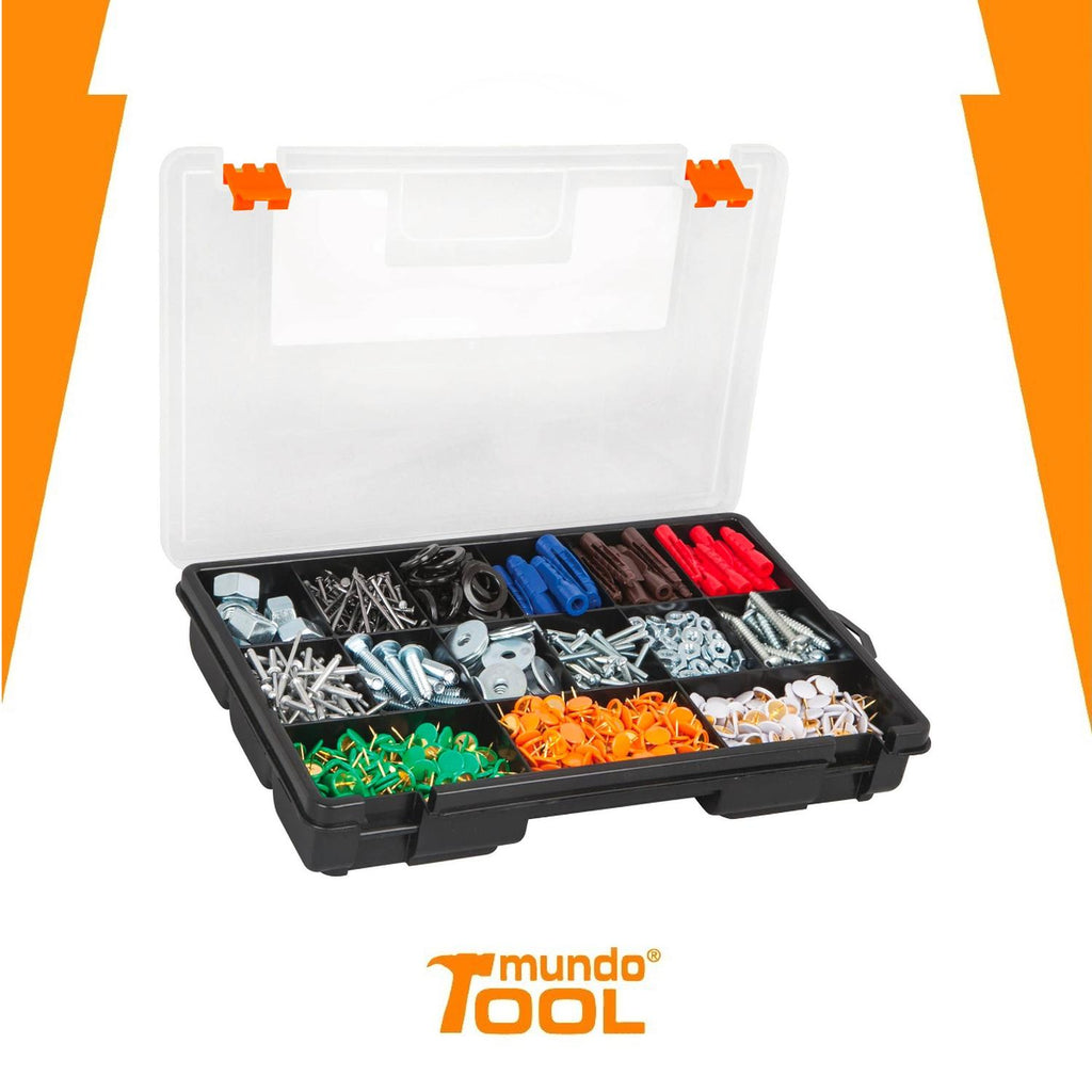 Rotomartillo 1/2" 650 W, caja para herramienta y organizador - Mundo Tool 