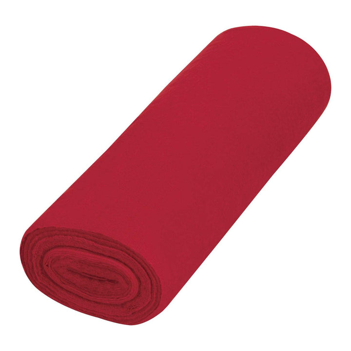 Klintek Franela roja de algodón, rollo 25 m Klintek 56022 - Mundo Tool 