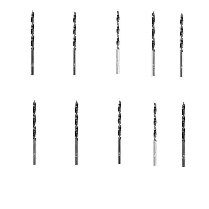 Broca con punta centradora para madera 1/4 Truper pack de 10 pzs modelo 101691 - Mundo Tool 