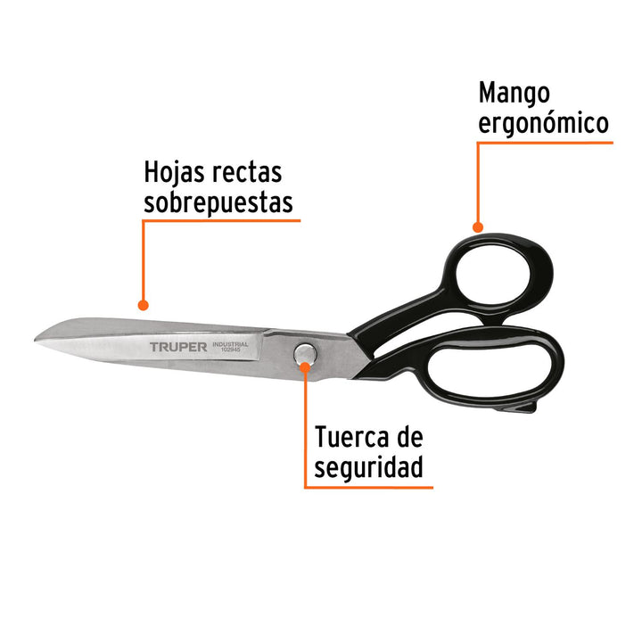 Tijera 11' industrial para sastre, Truper - Mundo Tool 