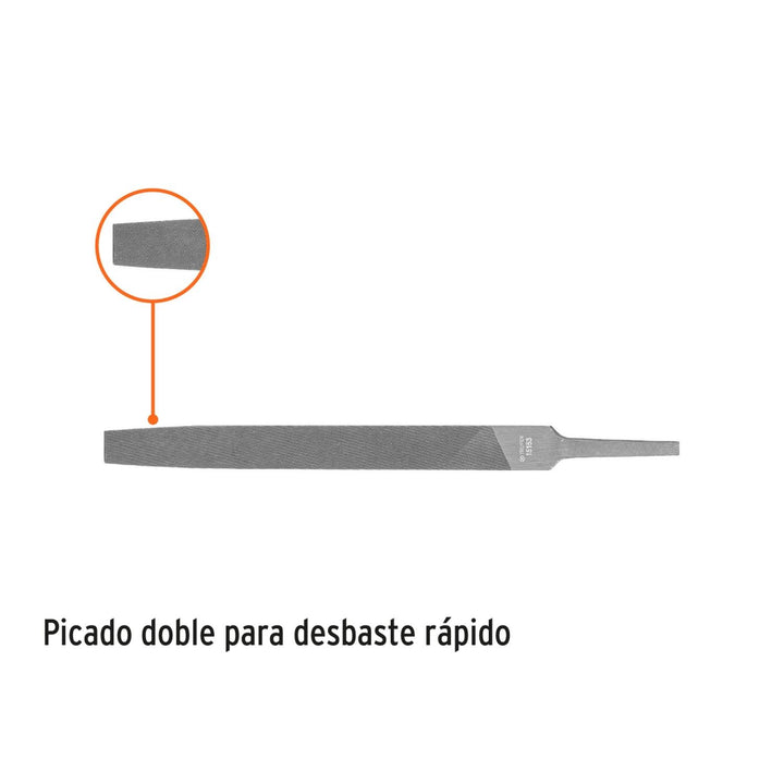Lima Plana Muza 6' Truper - Mundo Tool 