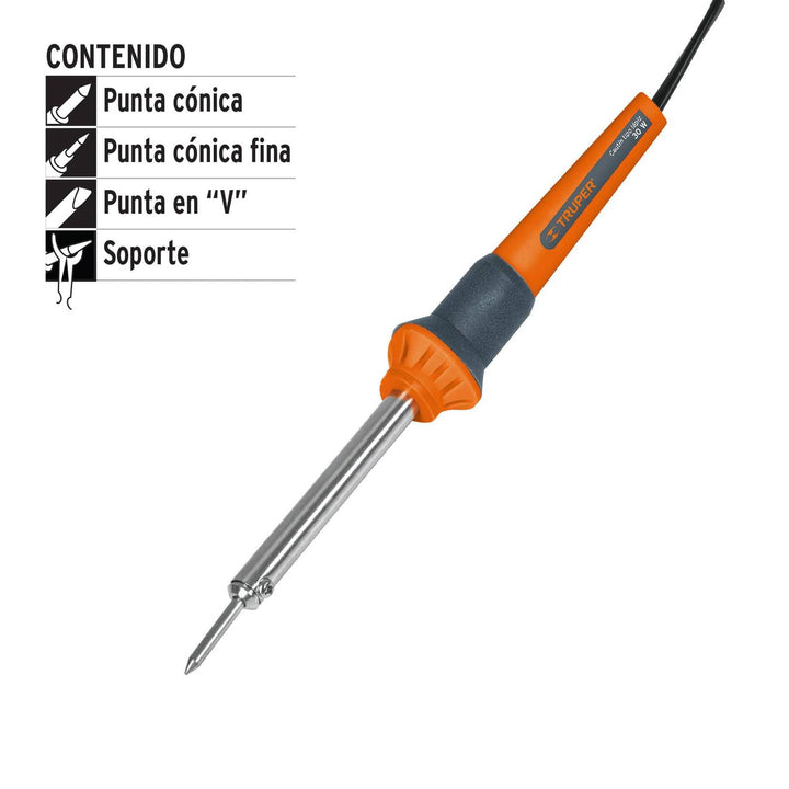 Cautín Tipo Lápiz De 30 Watts Truper - Mundo Tool 