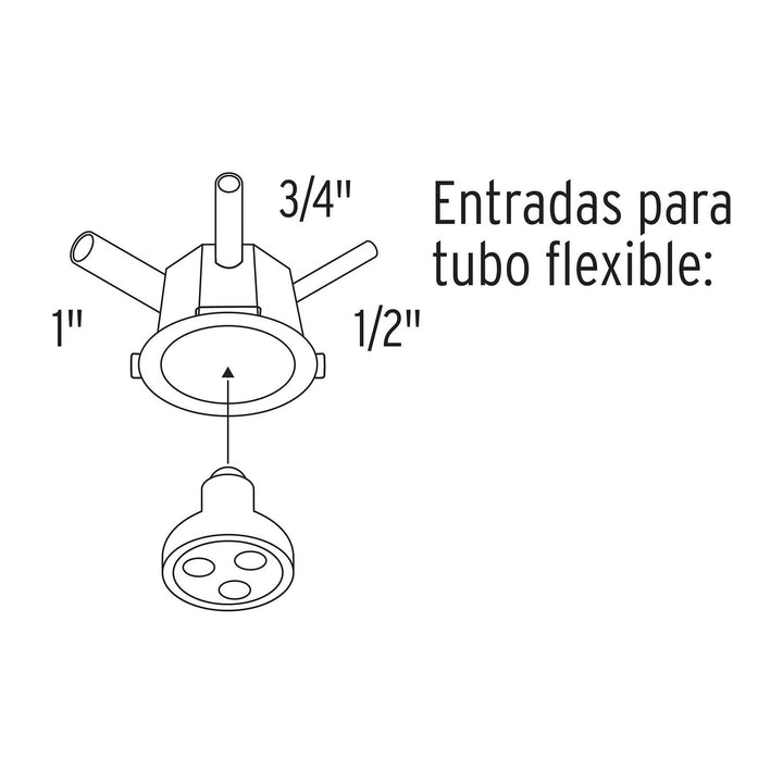 Bote Integral De 10 Cm Aro Interno De 8 Cm Volteck - Mundo Tool 