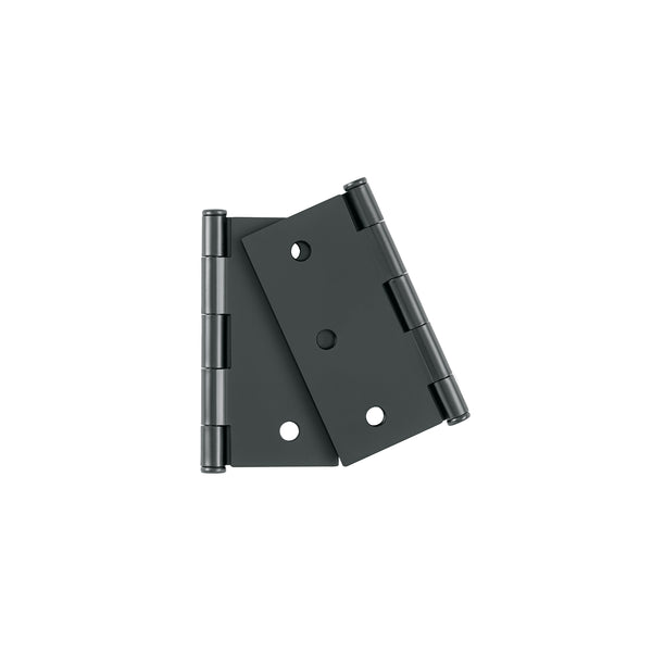 Bolsa con 2 bisagras cuadradas 3', acero negro, BASIC - Mundo Tool 
