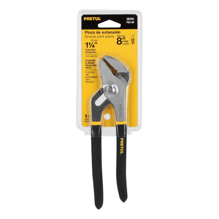 Pinza de extensión 8" mango de vinil, Pretul - Mundo Tool 