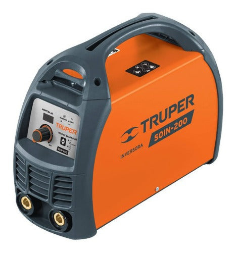 Soldadora Inversora 200 A Truper 13696 Color Naranja Oscuro - Mundo Tool 