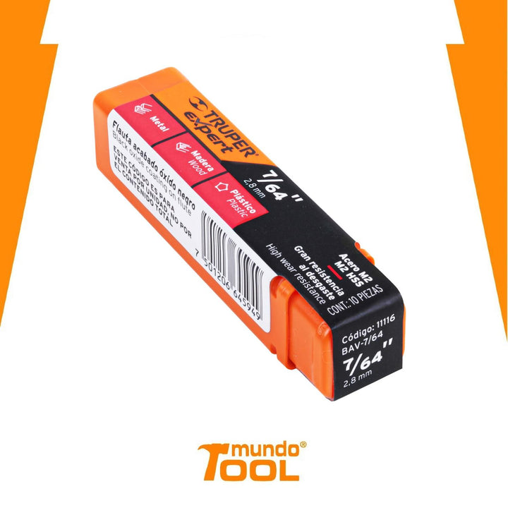 Broca de alta velocidad 7/64" Truper - Mundo Tool 