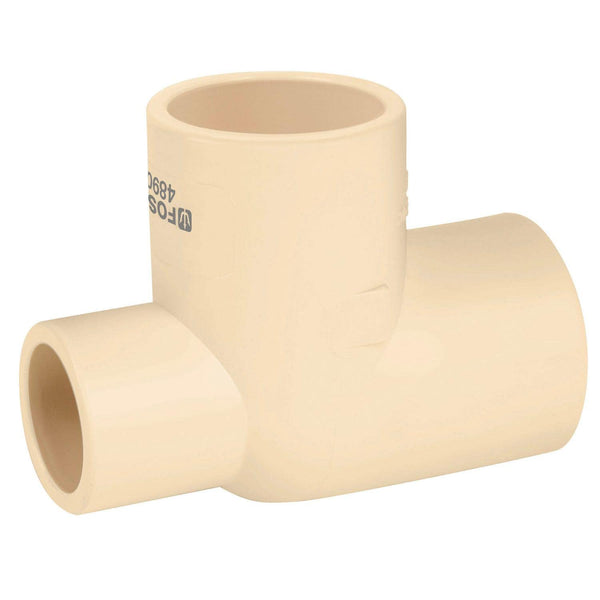 Tee Reducida lateral CPVC 3/4x1/2x3/4' Foset - Mundo Tool 