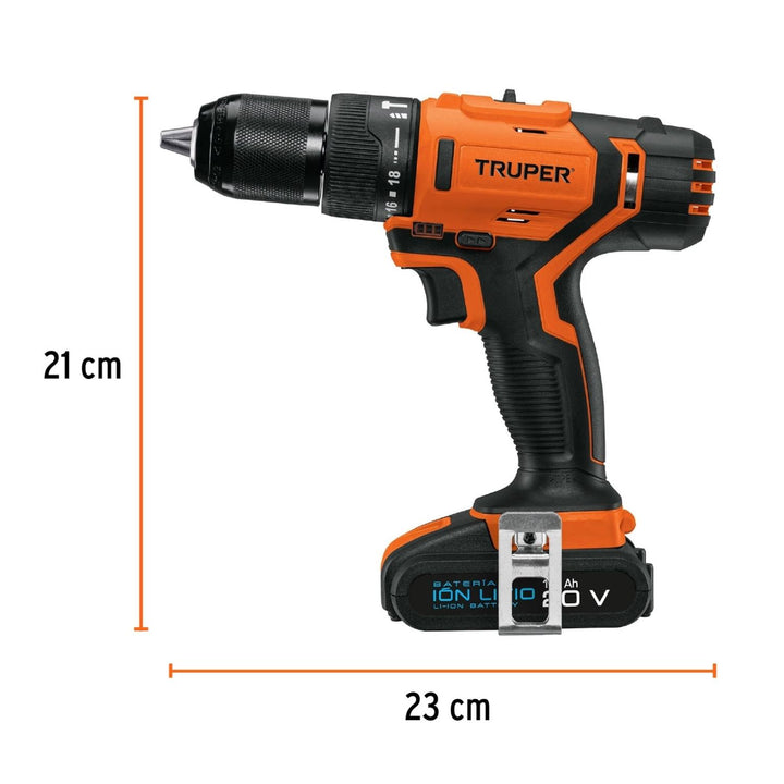 Rotomartillo inalámbrico 1/2", 20 V, Truper - Mundo Tool 